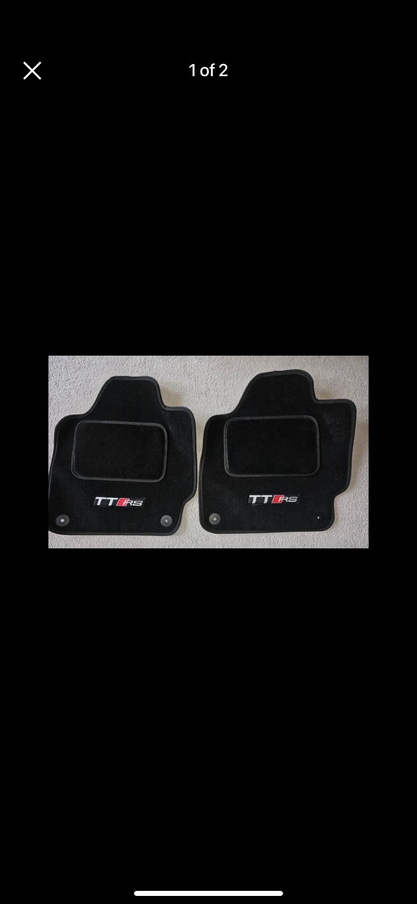 Audi TT RS (Mk2/Mk3) Car Floor Mats UK only