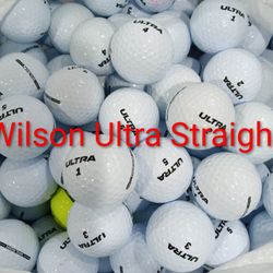 50 Used Wilson Ultra Straight Balls In Excellent Condition NM 