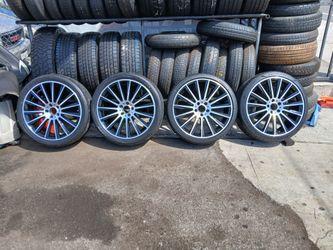 Mercedes 20 inch wheels with tires