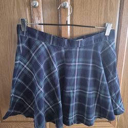 Checkered skirt