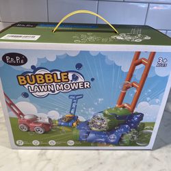 Kids Bubble Lawn Mower New In Box 