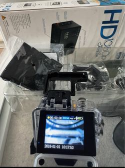 HD 1080p Action Camera with Accessories