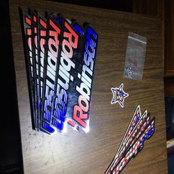 NOS Robinson Down Tube  Decals 