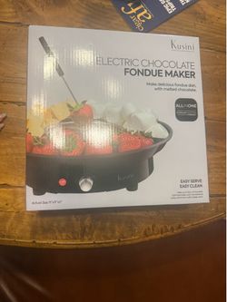 Chocolate fondue maker