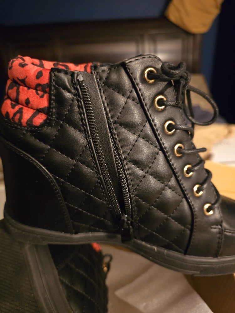 Black Casual Booties