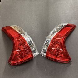 Pair Outer Tail Brake Lights Assembly 2011-2014 Toyota Sienna Left Right Side Set