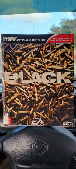 Black Prima Official Game Guide PS2/Xbox