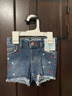 Baby Girl, Fourth Of July Short