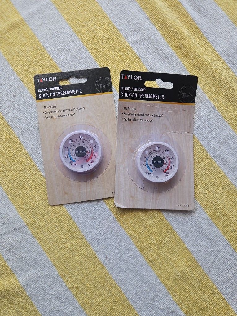 Taylor Stick on Thermometer, Mini .... Total 2