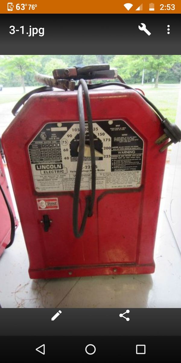 Lincoln buzz box stick welder 240v tombstone for Sale in NY, US OfferUp