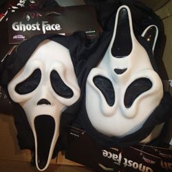Scream Ghostface Mask Easter Unlimited Stamped EU Fun World Masks Vanilla Scent RARE