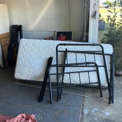 Twin Bed With Frame 