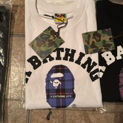 Bape Tshirts Mediums A Bathing Ape