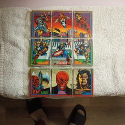 Marvel 1990 Trading Card Prices May Vary