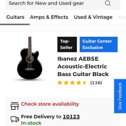 Ibanez Acoustic Electric Bass
