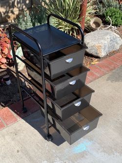 4-drawer rolling cart