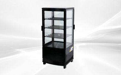 NSF Drink Merchandiser desktop refrigerator display CL-78R Black