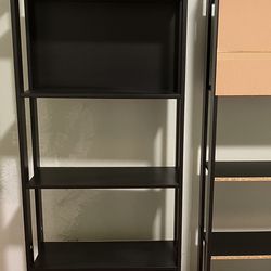 IKEA Bookcase, 5 Shelf Bookshelf, Espresso Brown [2 Of 5]