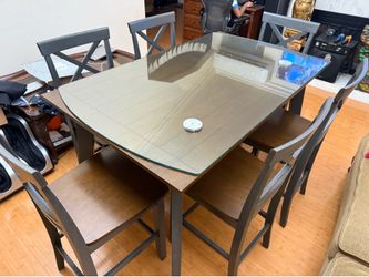 Milton Greens Stars 7pc Gray counter table set