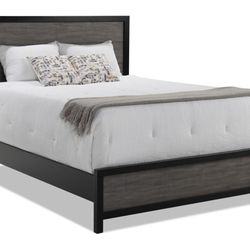 Queen Bedroom Set (bed and 2 nightstands)