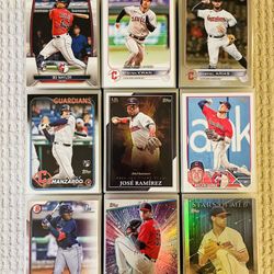 Cleveland Guardians 520 Card Baseball Lot!