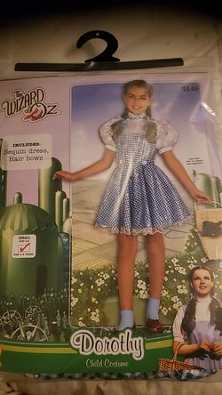 Dorthy The Wizard of Oz Costume...