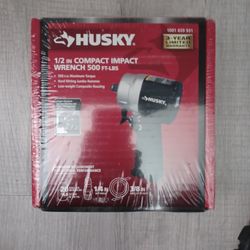 Husky 1/2in Compact IMPACT WRENCH 500FT-LBS