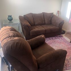 Matching Loveseat And Recliner