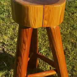 Rustic Log Barstools: Handmade Charm for Your Home