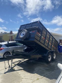 Dump Trailer For R_e-n-t