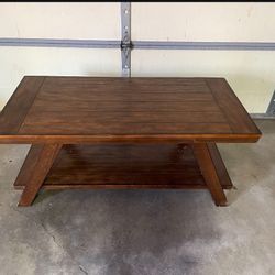 Coffee table and end table 