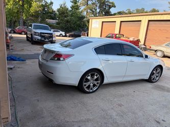 Acura TL White Sedan