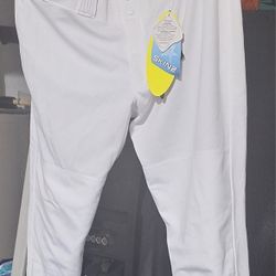 (BB - 42) EASTON WOMEN'S SOFTBALL PANT SHORT WHITE ADULT SIZE XX-LARGE 