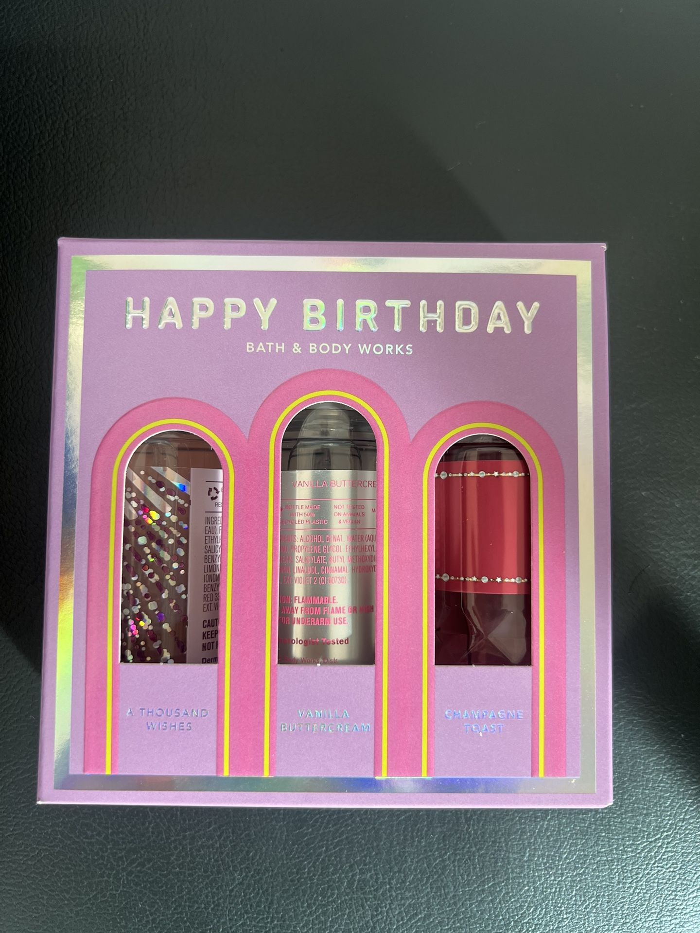 Bath And Bodyworks Happy Birthday Mini Set