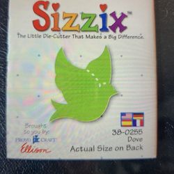 Sizzix Dove Small Die