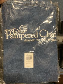 Pampered Chef Denim Consultant Apron #6351