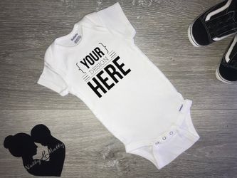 Baby Onesie Design (Custom to your liking)