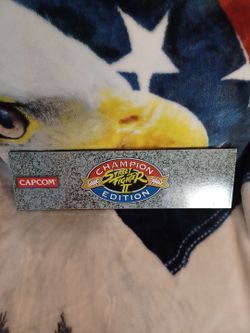 Street Fighter II Champion Edition Arcade Marquee