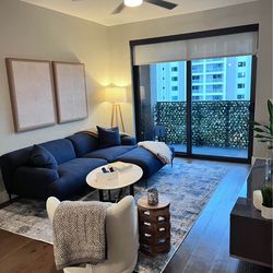 Abisko 91" Sofa and 45.5" Ottoman