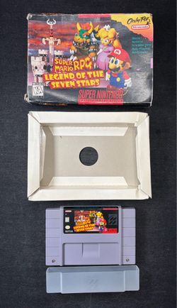 Super Mario RPG Legend of the Seven Stars Nintendo SNES