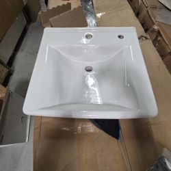 Kohler Soho 20" Wall Mounted Bathroom Sink with 2 Holes Drilled