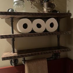 Home Made Bath Rack 