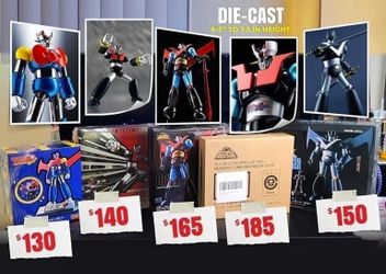 SOUL OF CHOGOKIN MAZINGER Z SET of 5