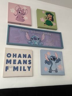 Lili and stitch decor