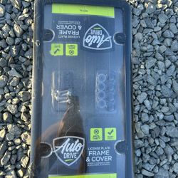 Anti-Theft License Plate Frame And Cover