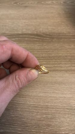 14k diamond ring