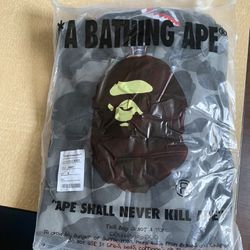 (GREY) Bape Hoodie