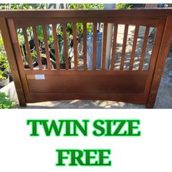 Free twin headboard