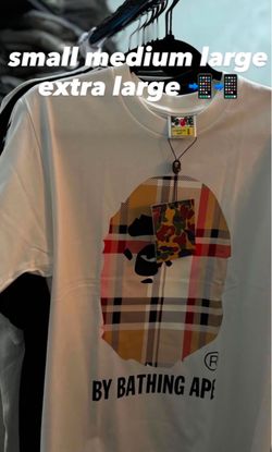 Bape x Burberry size small