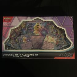 Pokemon TCG Mimikyu ex & Alcremie ex Premium Collection